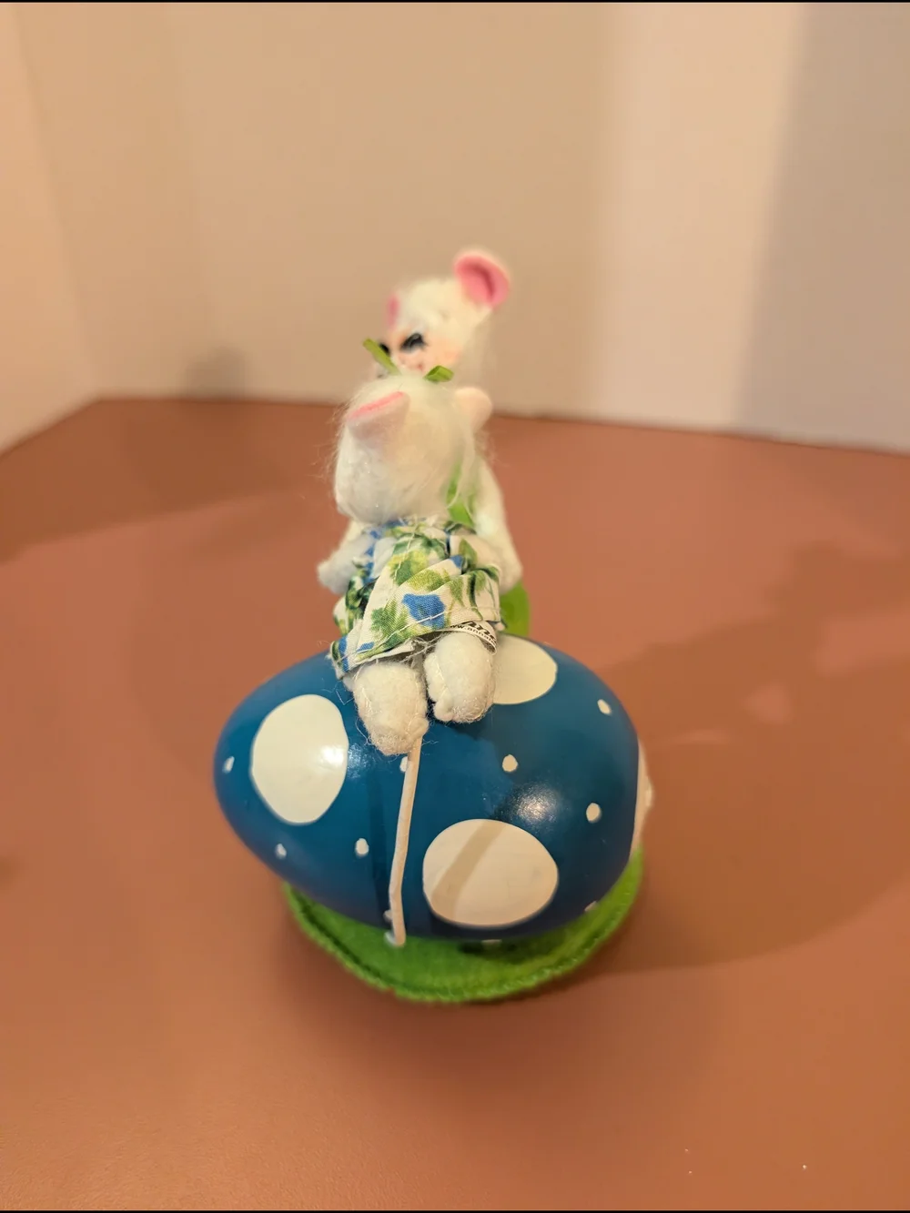 Annalee 2011 5 in Easter Egg Mice - Green, Blue and White